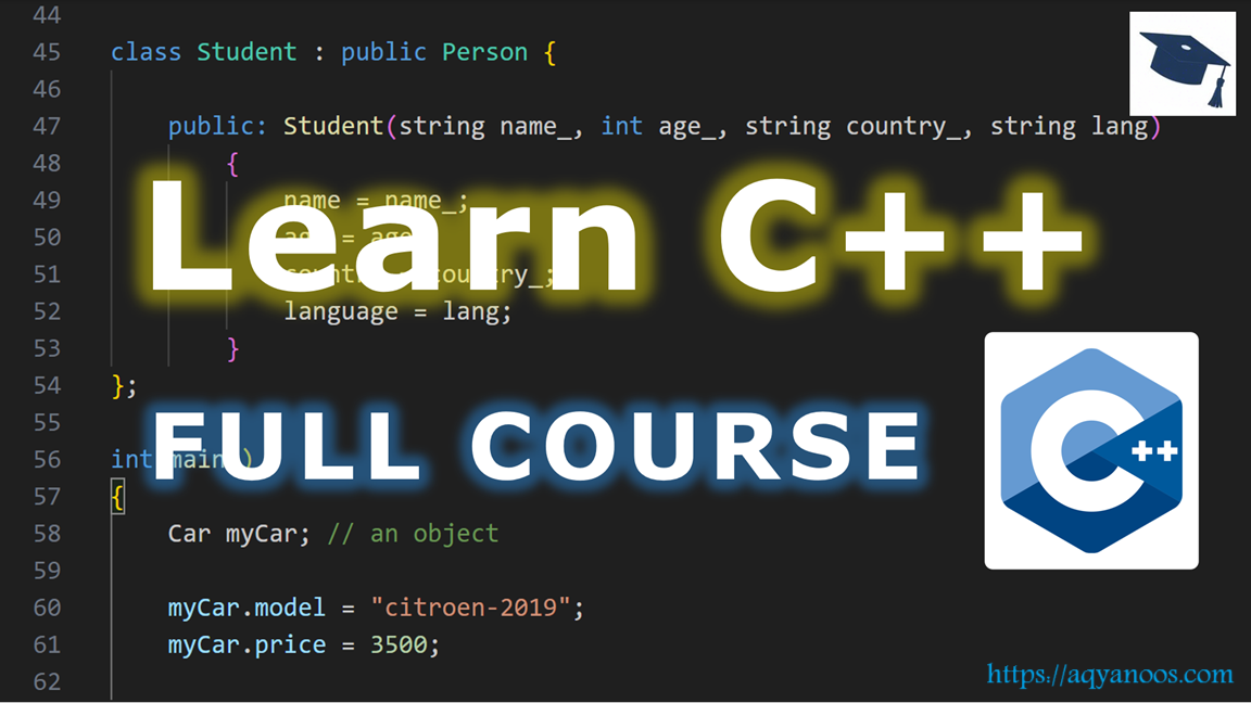 C++ full course for free - Tutorial